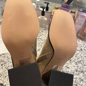 Alohas Beige Heeled Boots